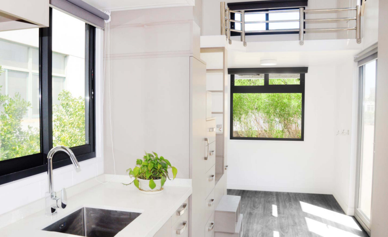 Lecco kitchen and living area