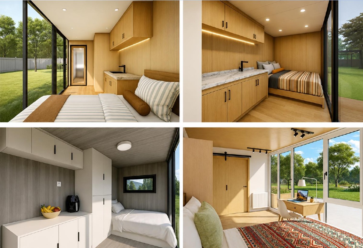 30 Foot Pod exterior and interior gallery